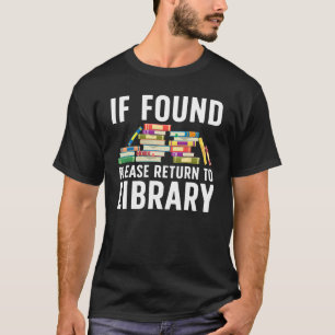 Funny Library Art For Men Women Librarian Read Nov T-Shirt