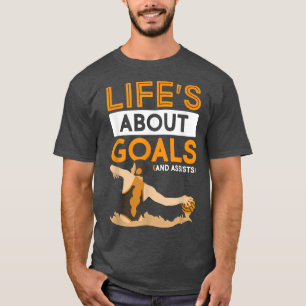 Funny Life's About Goals Water Polo Sport Lover 