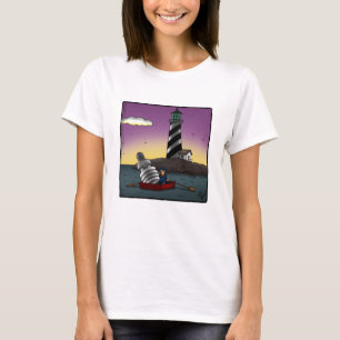 Funny Lighthouse Humour Tee Shirt