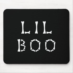 Funny Lil Boo Halloween Mummy Deady Halloween Matc Mouse Pad