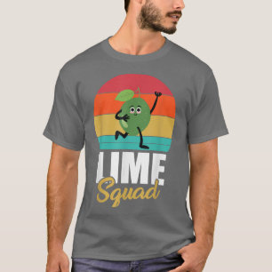Funny Lime Squad Apparel Limes Juice Halloween Fru T-Shirt