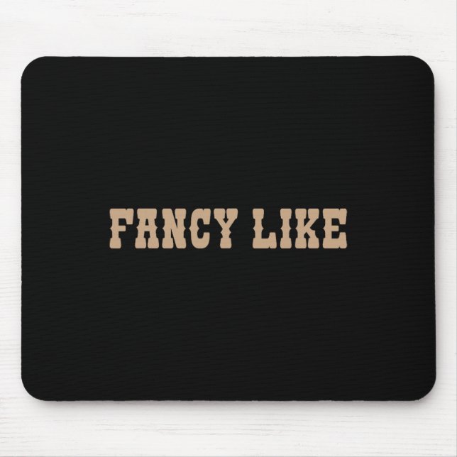 Funny Line Dancing Country Western Fancy Like  Mouse Pad (Front)