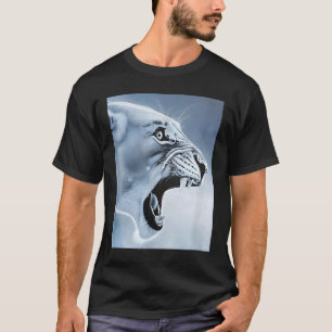 Funny Lion Monkey Meme Ragebait Meme Brainrot Gen T-Shirt