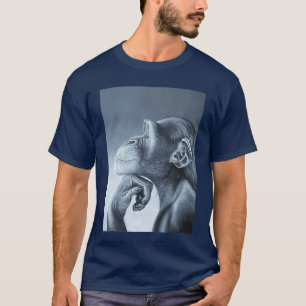 Funny Lion Monkey Meme ragebait Meme Brainrot gen T-Shirt