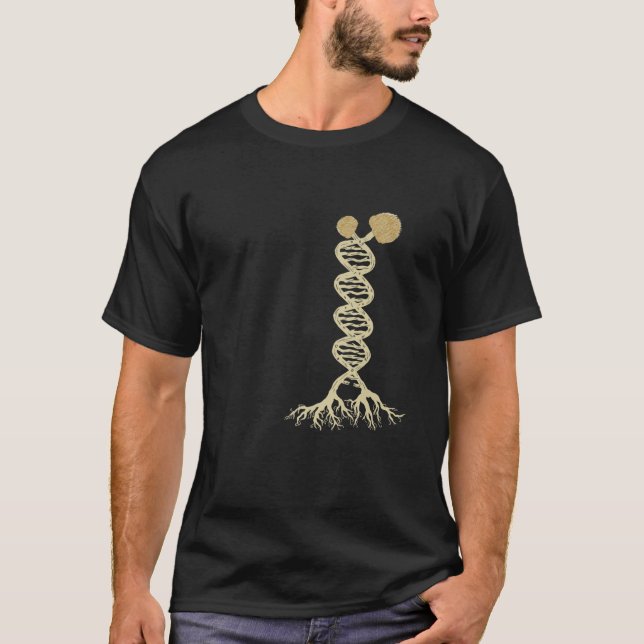Funny Lion’S Mane Mushroom Is My DNA Mycology Fung T-Shirt (Front)