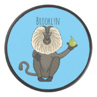 Funny lion tailed macaque monkey cartoon