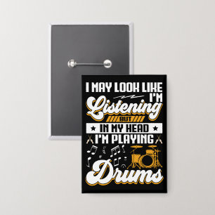 Funny Listening In My Head I'm Playing My Drums