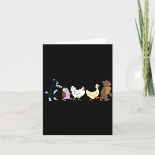 Funny Little Bear Birthday Graphic Y2k Bears Lover Card