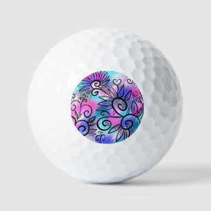 Funny little bird golf balls