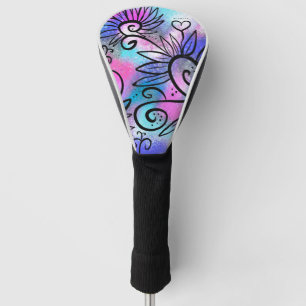 Funny little bird golf head cover