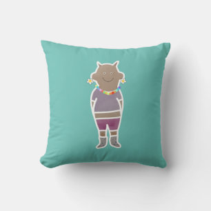 Funny little devil baby  cushion