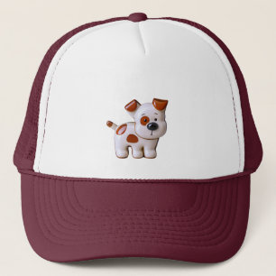 Funny little dog trucker hat