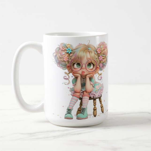 Funny Little Girl mug (Left)