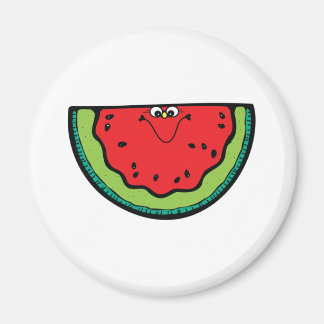 funny little watermelon magnet