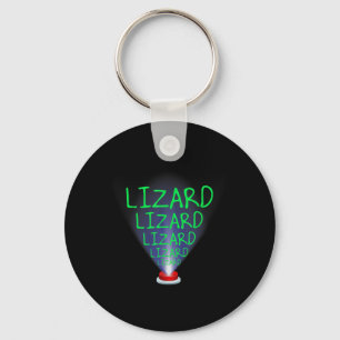 Funny Lizard Trending Meme Key Ring