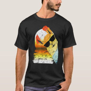 Funny Llama Alpaca With Sunglasses T-Shirt
