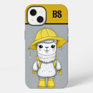 Funny Llama in Rain Boots – Beach Humour iPhone 13 Case