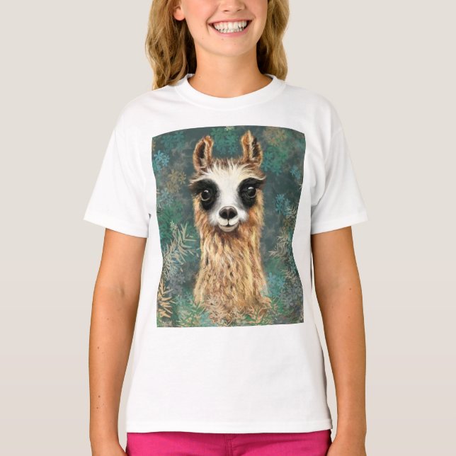 Funny Llama T-Shirt (Front)