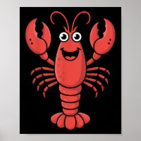 Funny Lobster Art For Men Women Kids Toddlers Lobs