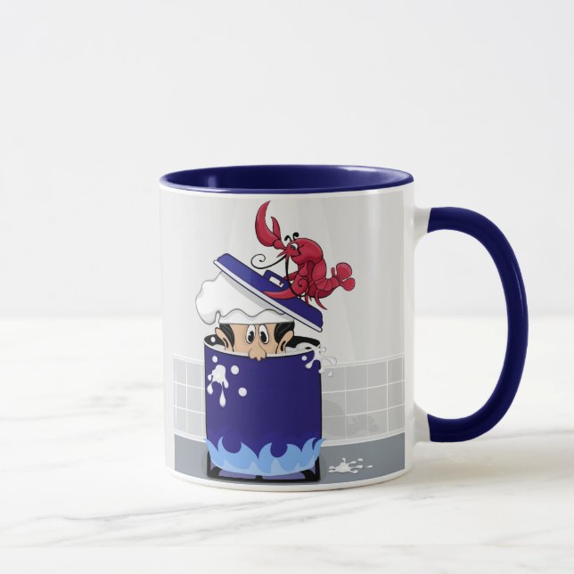 Funny Lobster Mug (Right)