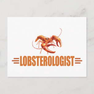 Funny Lobster Postcard