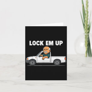 Funny Lock Em Up Private Property  Card