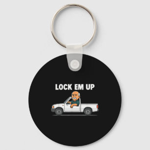 Funny Lock Em Up Private Property Key Ring