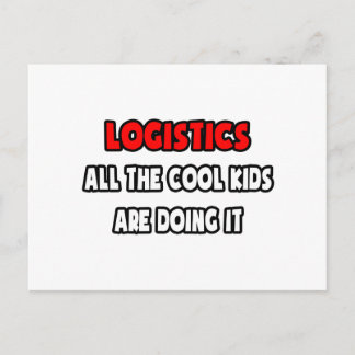 Funny Logistician Shirts and Gifts Postcard