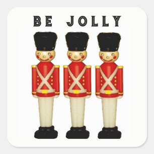 Funny London England Square Sticker