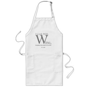 Funny Long Wine Apron
