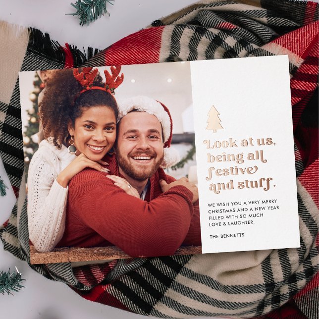 Funny Look at Us Being Festive Christmas Photo  (Creator Uploaded)