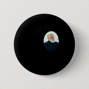 Funny Look Whos 80 Stylish 80th Birthday 6 Cm Round Badge