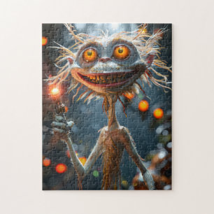 Funny looking Alien Jigsaw Puzzle