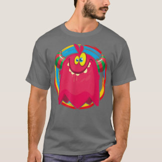 Funny looking laughing fairy talelike fellow figur T-Shirt