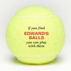 Funny Lost Ball Quote with Personalised Name