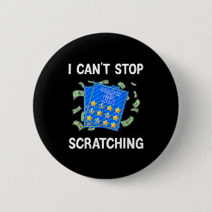 Funny Lottery Ticket Outfit For A Lover Of Lottery 6 Cm Round Badge
