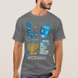 Funny LOVE 1st Grade Teacher Menorah Jewish Hanukk T-Shirt<br><div class="desc">Funny LOVE 1st Grade Teacher Menorah Jewish Hanukkah Pajama  .</div>