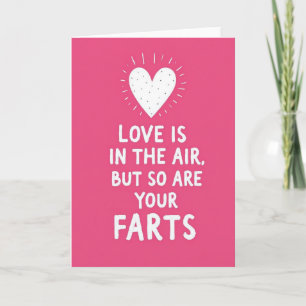 Funny Love Farts Card