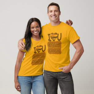 Funny Love Game Over T-Shirt