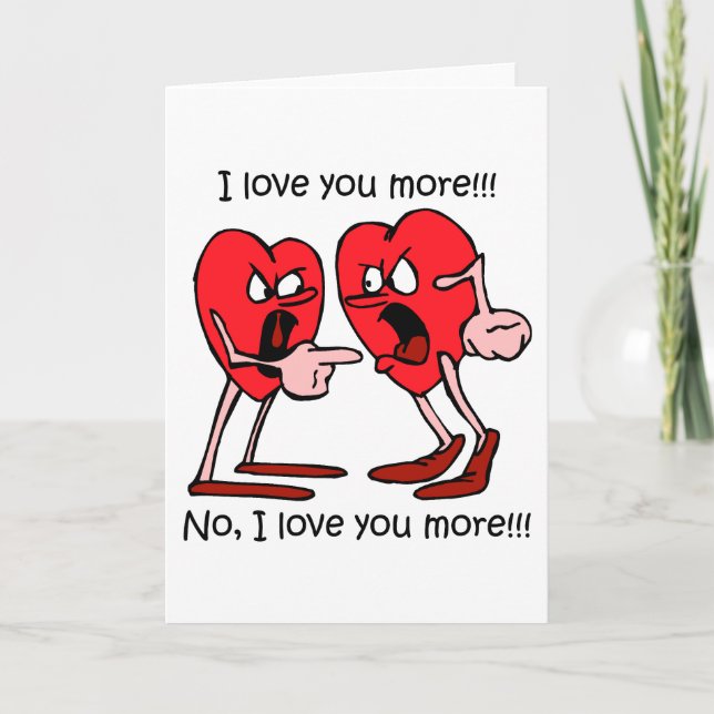Funny love holiday card (Front)