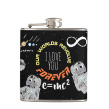 Funny Love Outer Space Math Science Geek Astronaut
