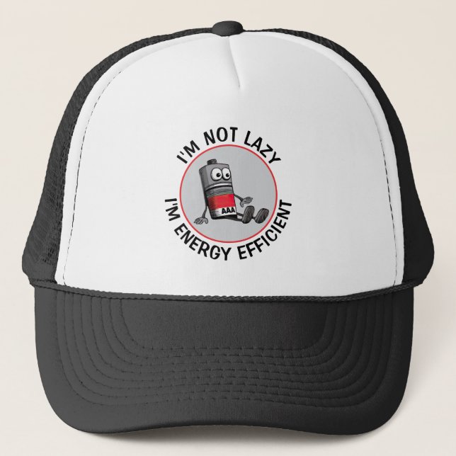 Funny Low Battery Hat (Front)