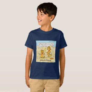 Funny LTCartoons Canine Archaeology Comic T-Shirt