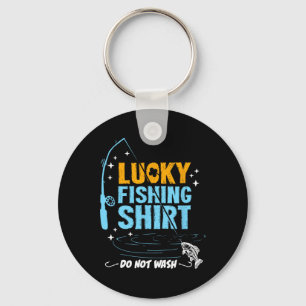 Funny Lucky Fishing Gifts For Men Boys Women Dad  Key Ring