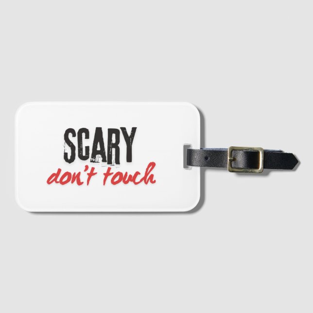 Funny Luggage Tag (Front Horizontal)