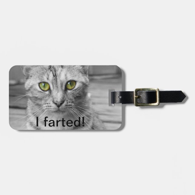 Funny luggage tag (Front Horizontal)