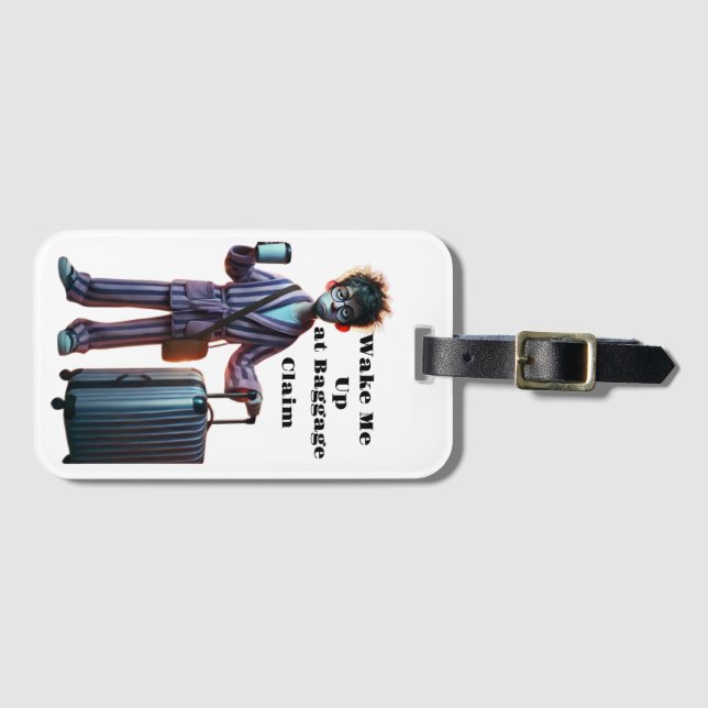 Funny luggage tags (Front Horizontal)