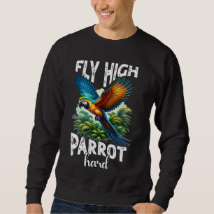 Funny Macaw Parrot 1 Sweatshirt