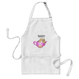 Funny Mad Hatter Dormouse Alice in Wonderland Standard Apron