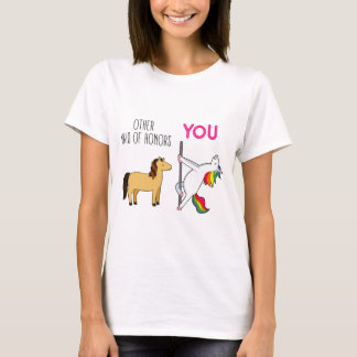 Funny Maid Of Honour Proposal, Cute Unicorn T-Shirt